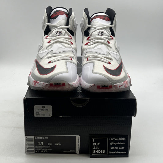 Size 13 - Nike LeBron 13 Friday the 13th (807219-106)