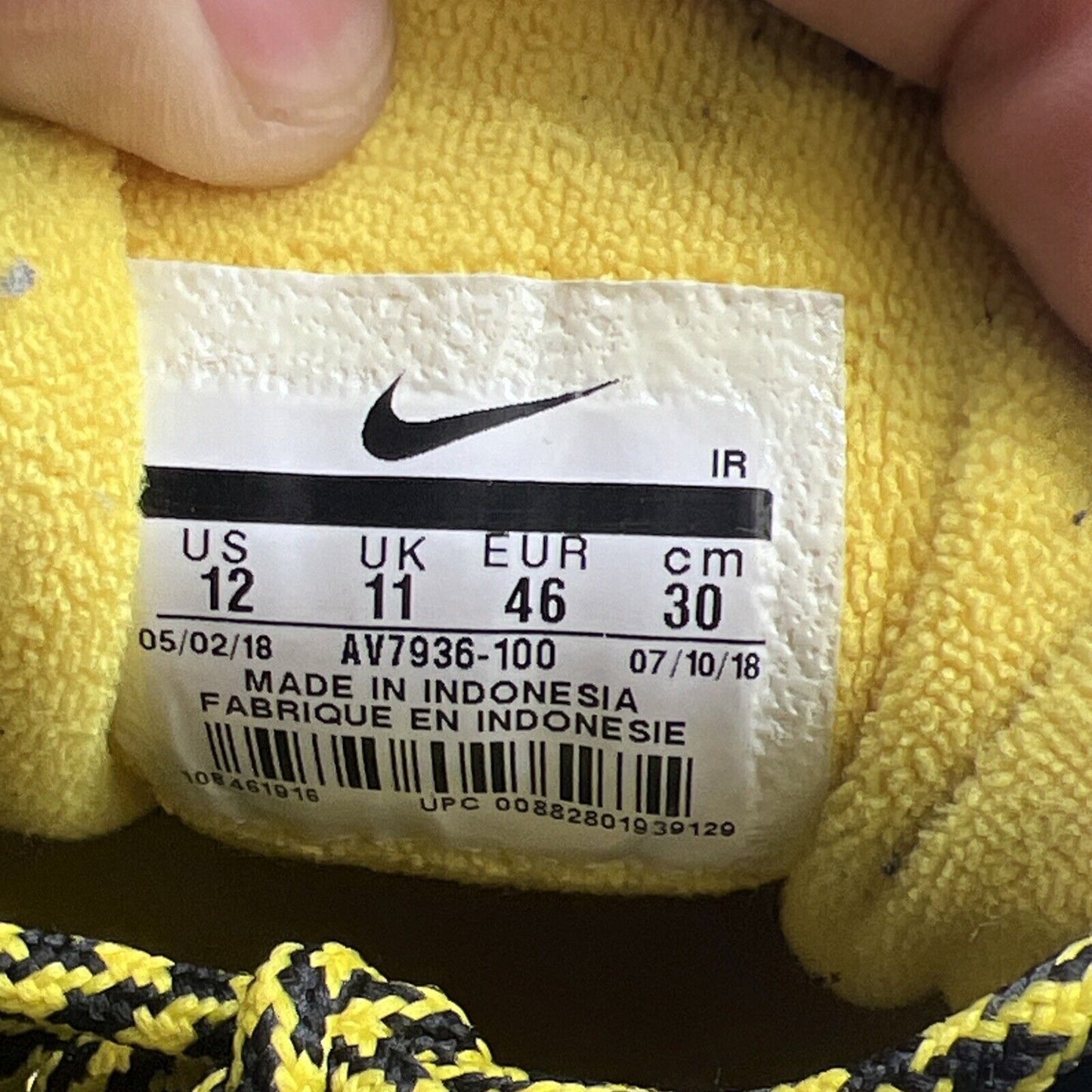 Size 12 - Nike Air Max Plus 97 Frequency Pack (AV7936-100)