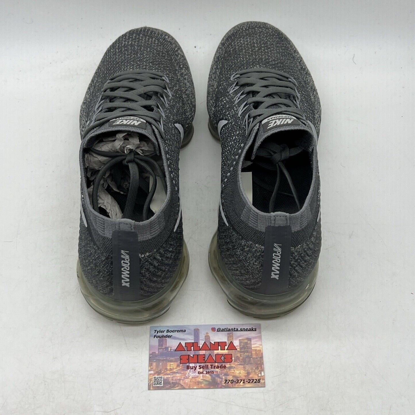 Size 12 - Nike Air VaporMax Asphalt Grey (849558-002)