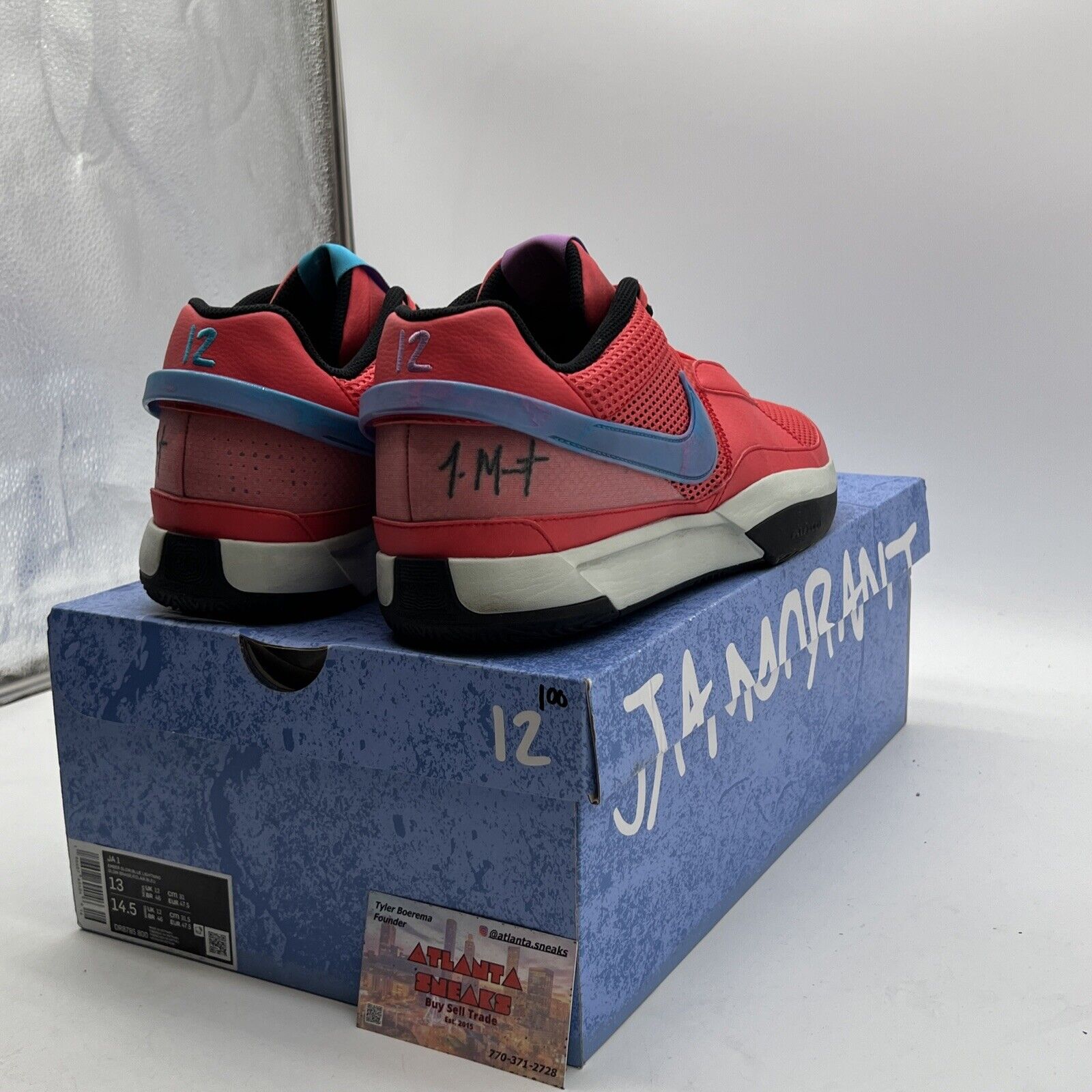 Size 13 - Nike Ja 1 Fuel - (DR8785-800)