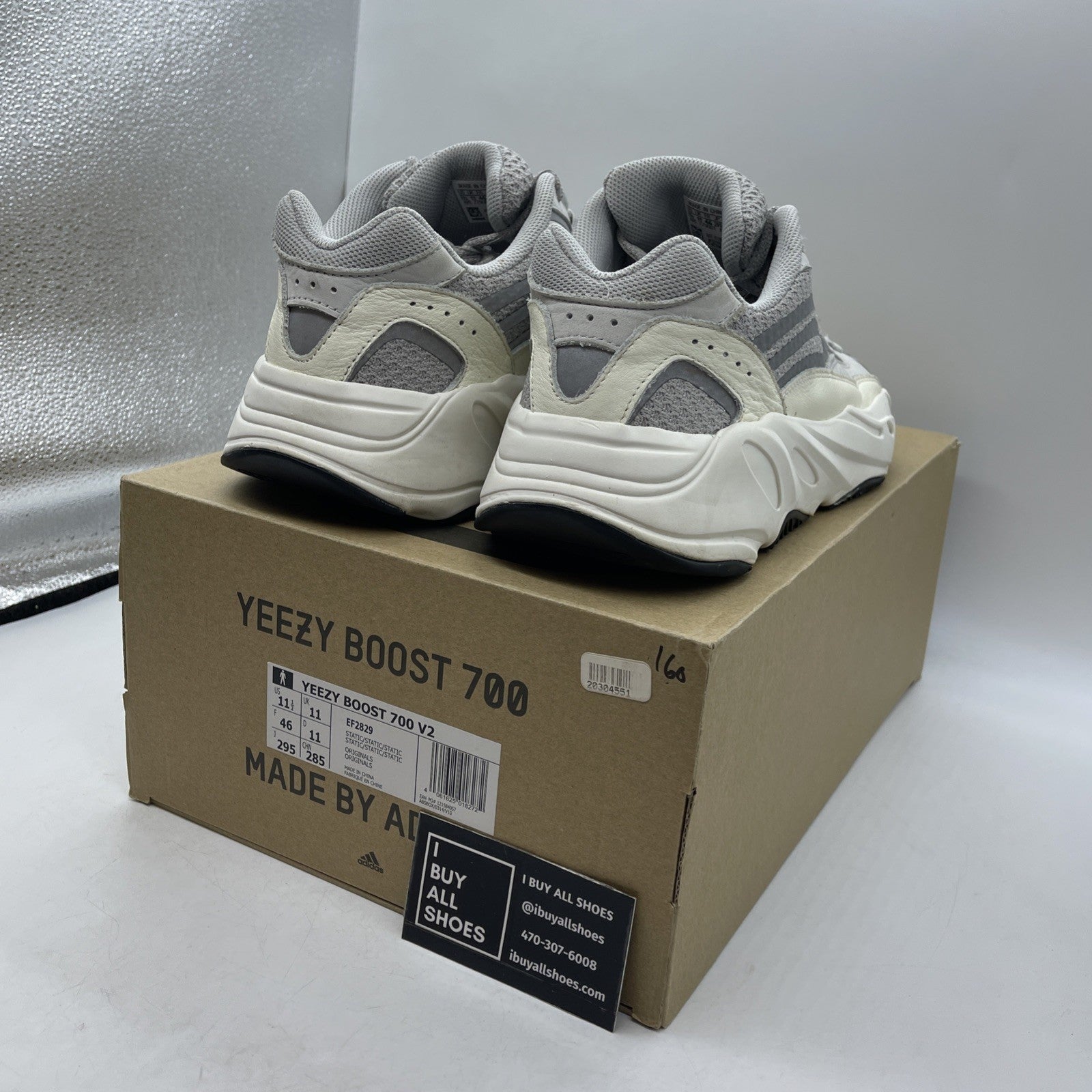 Size 11.5 - adidas Yeezy Boost 700 V2 Low Static (EF2829)