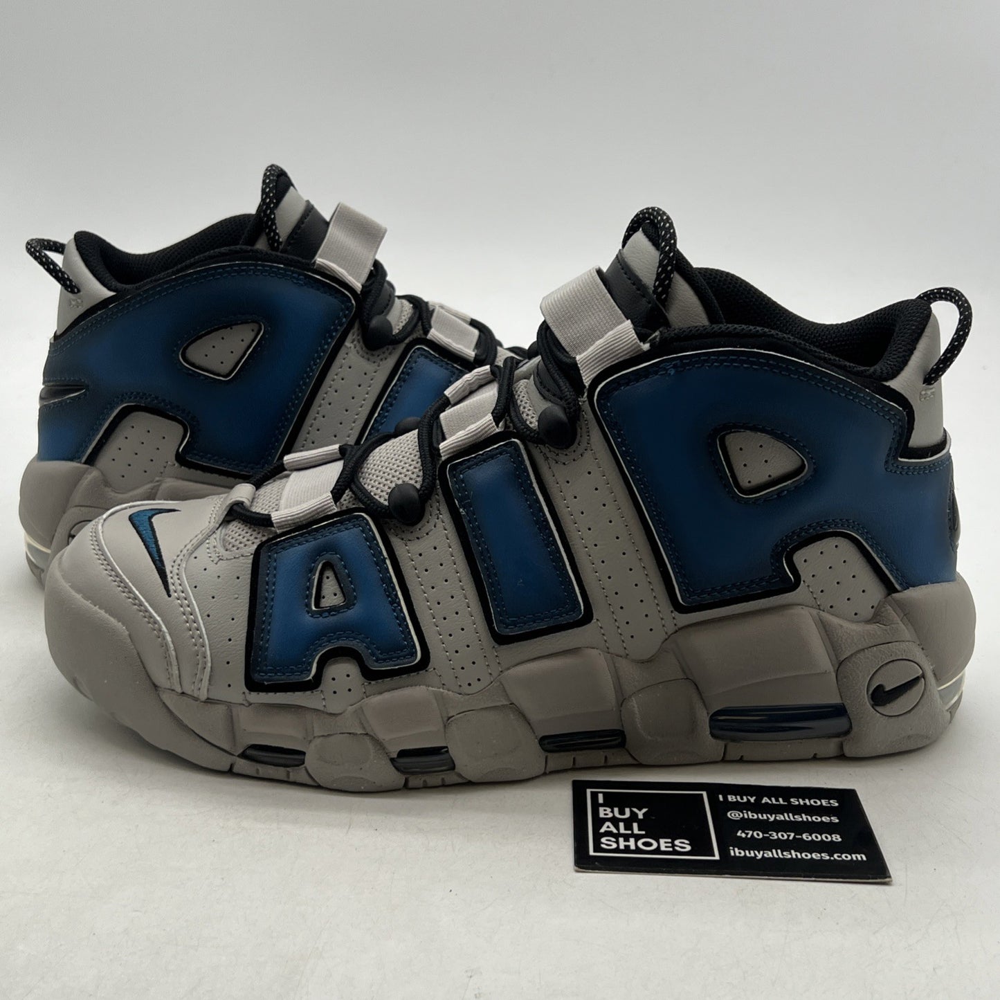 Size 11.5 - Nike Air More Uptempo 96 Industrial Blue Light Iron Ore (FD5573-001)