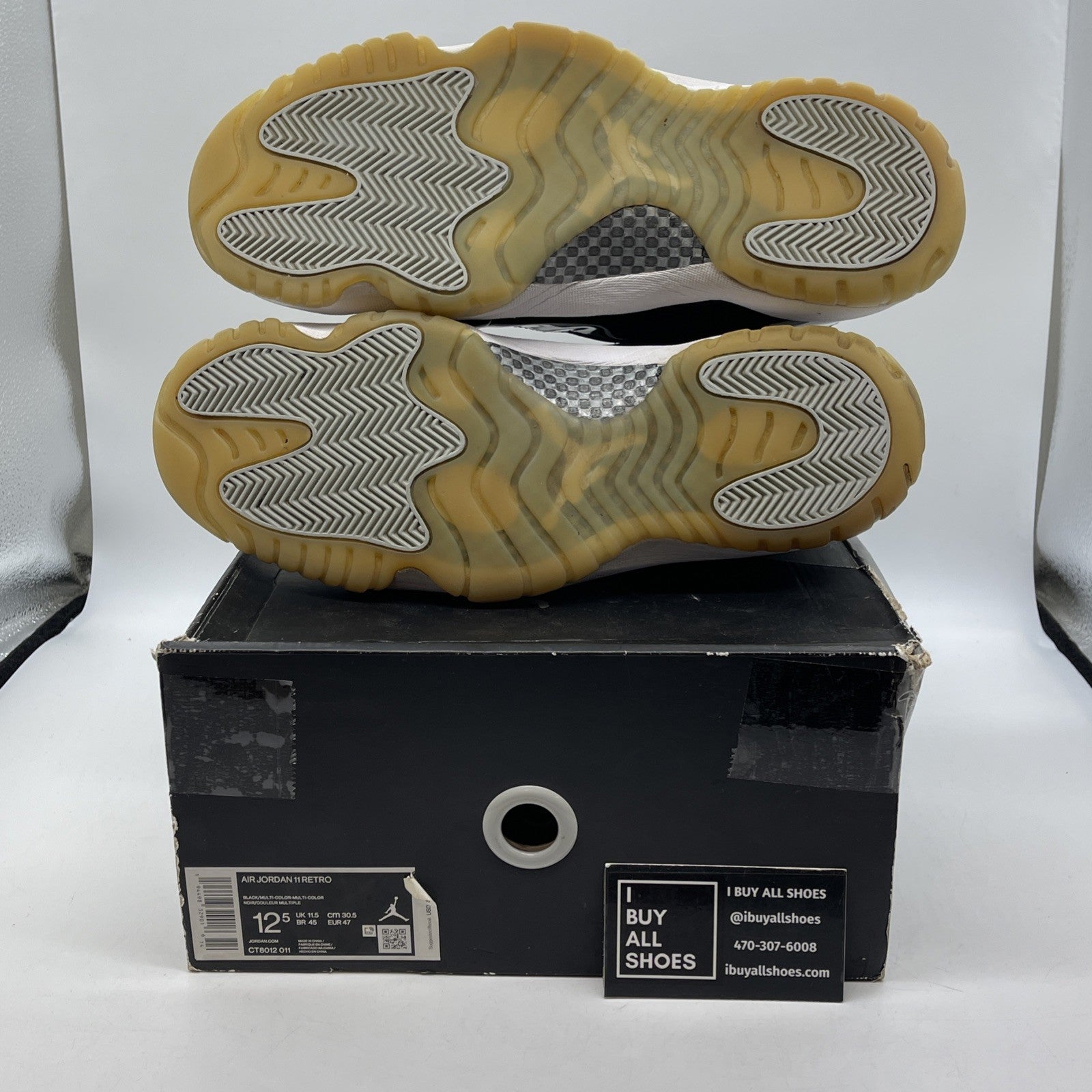Size 12.5 - Jordan 11 Retro High Jubilee / 25th Anniversary Black (CT8012-011)