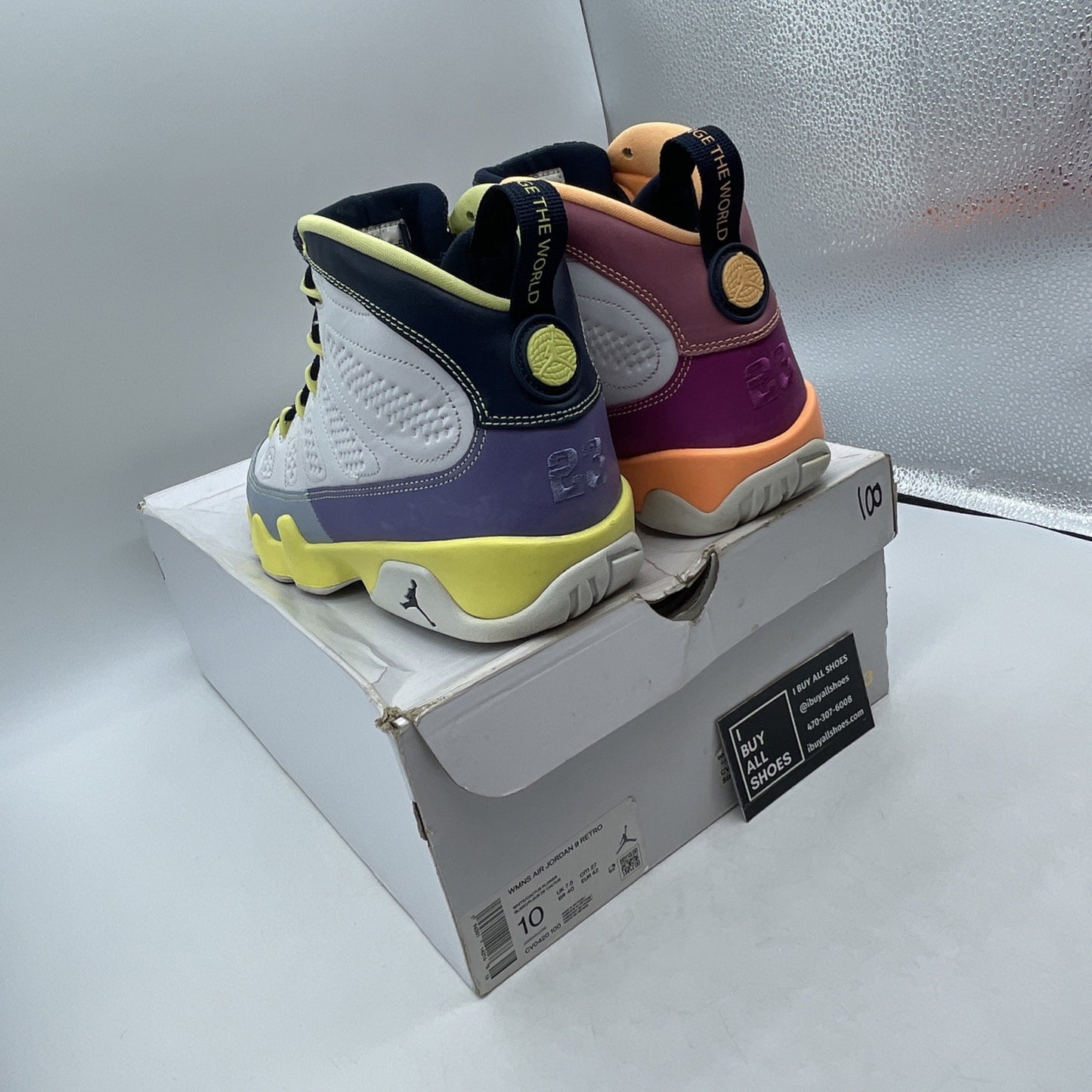 Size 10W - Air Jordan 9 Retro Change The World (CV0420-100)