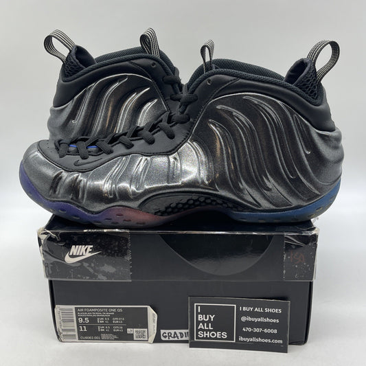 Size 9.5 - Nike Air Foamposite One QS Gradient Soles Grey Suede (CU8063-001)