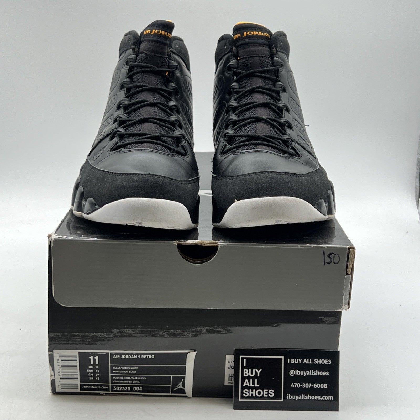 Size 11 - Air Jordan 9 Retro Citrus (302370-004)