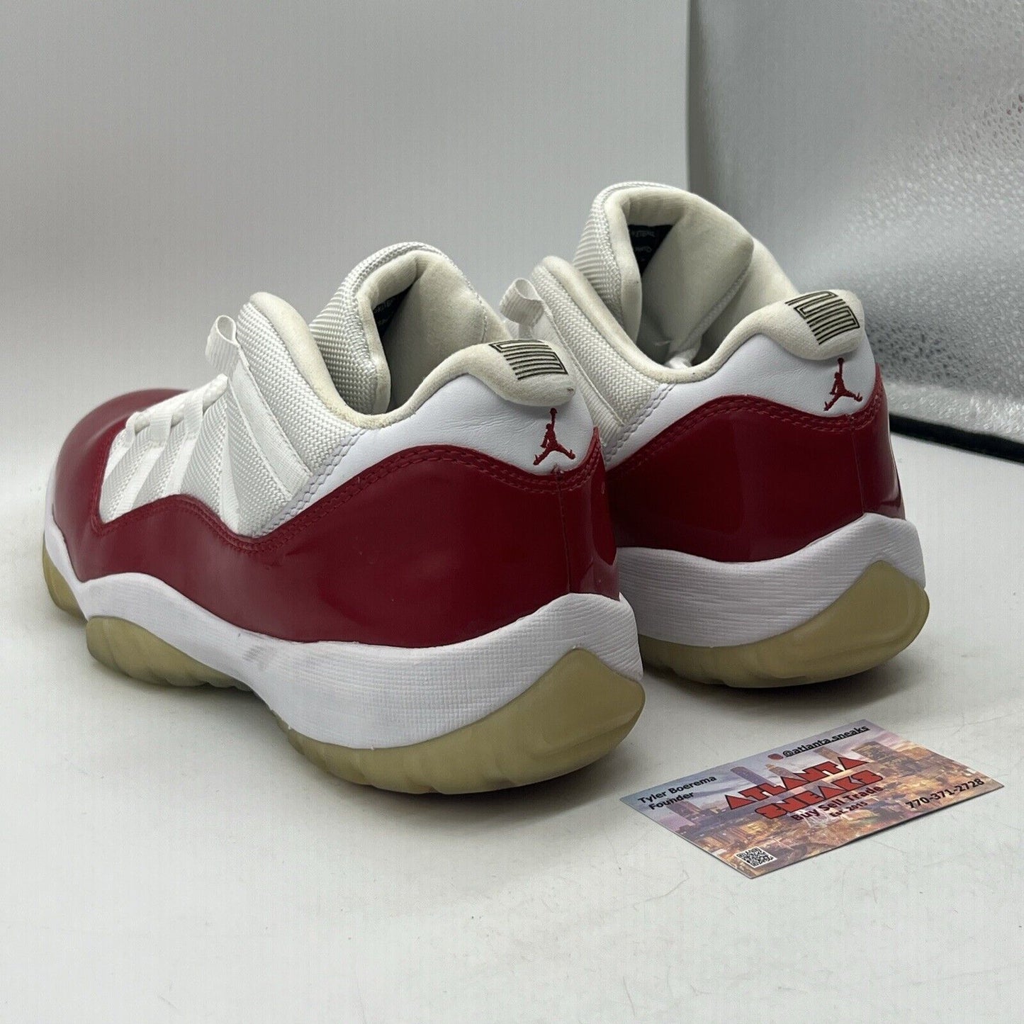 Size 11 - Air Jordan 11 Retro 2016 Low Cherry White (528895-102)