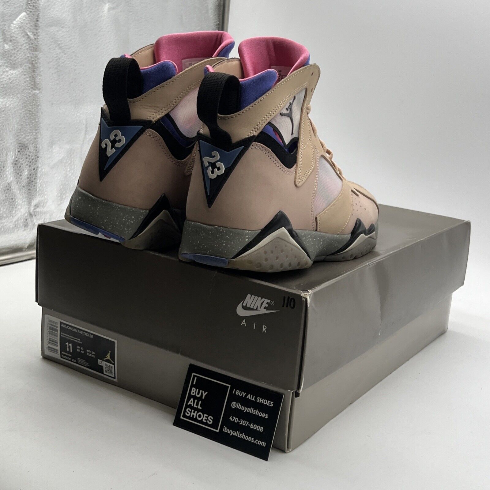 Size 11 - Air Jordan 7 Retro SE Sapphire (DJ2636-204)