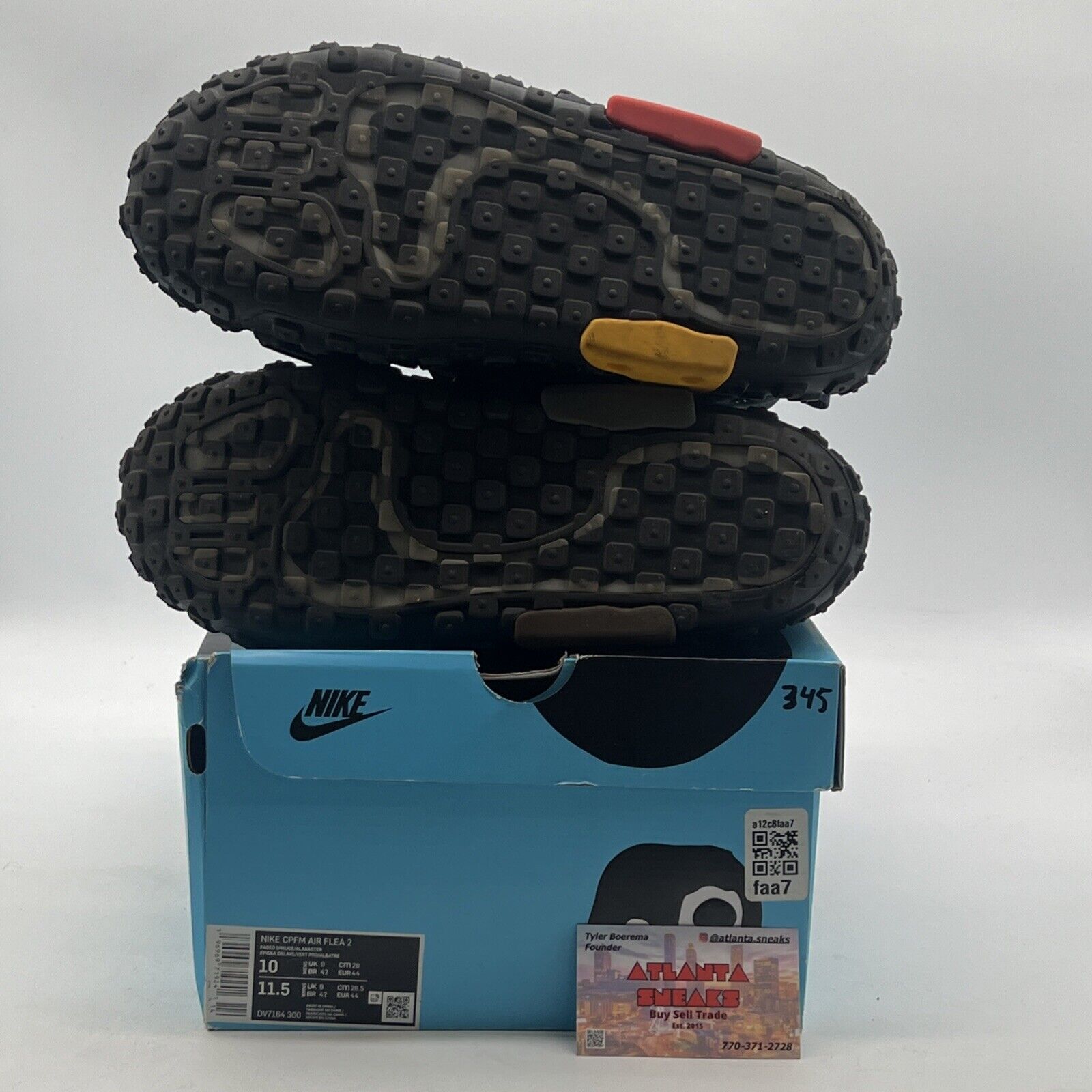Size 10 - Nike Air Flea 2 x Cactus Plant Flea Market Low Faded Spruce