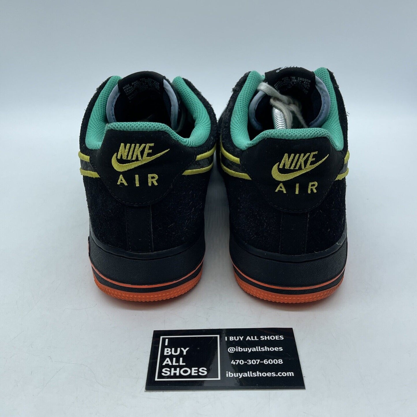 Size 12 - Nike Air Force 1 '07 LV8 Peace and Unity Black Suede (DM9051-001)
