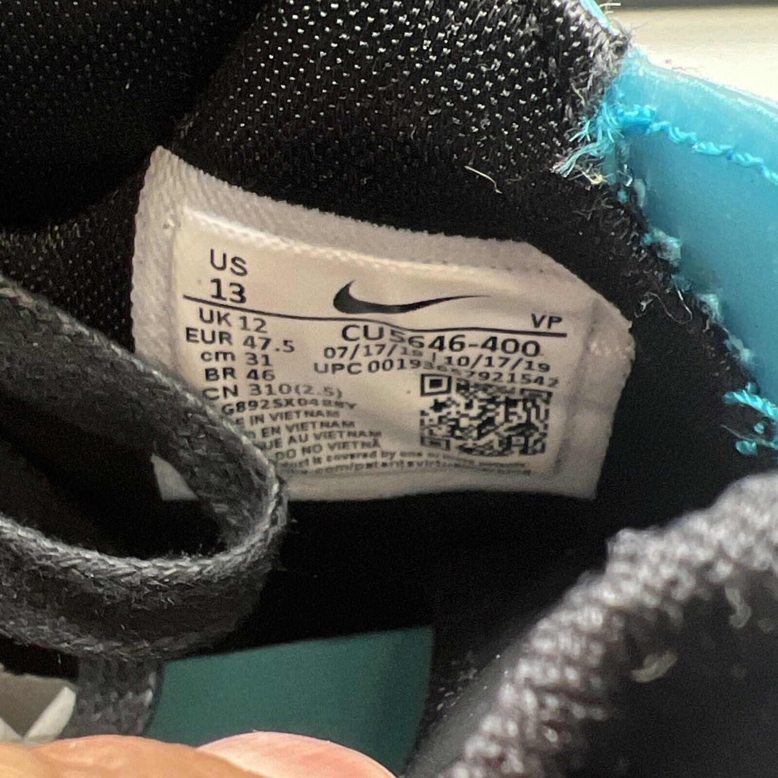 Size 13 - Nike Air Max LeBron 7 Retro QS 2020 All Star (CU5646-400)