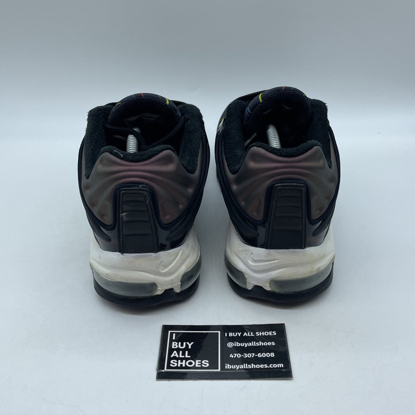 Size 11.5 - Nike Air Max Deluxe Midnight Navy Black Orange Suede (AJ7831-001)