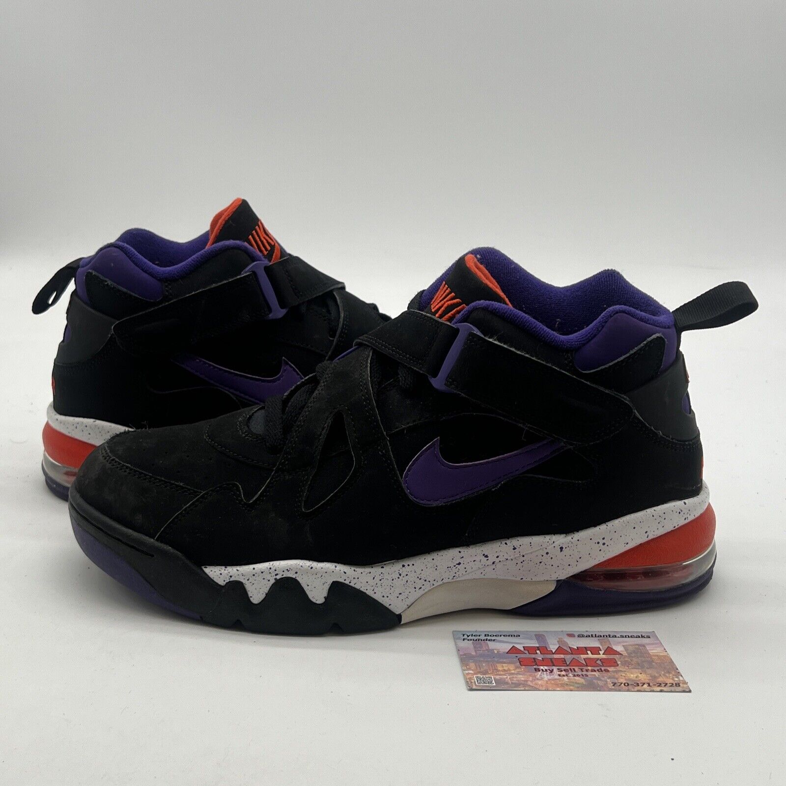 Size 10 - Nike Air Force Max CB Suns Away (AJ7922-002)