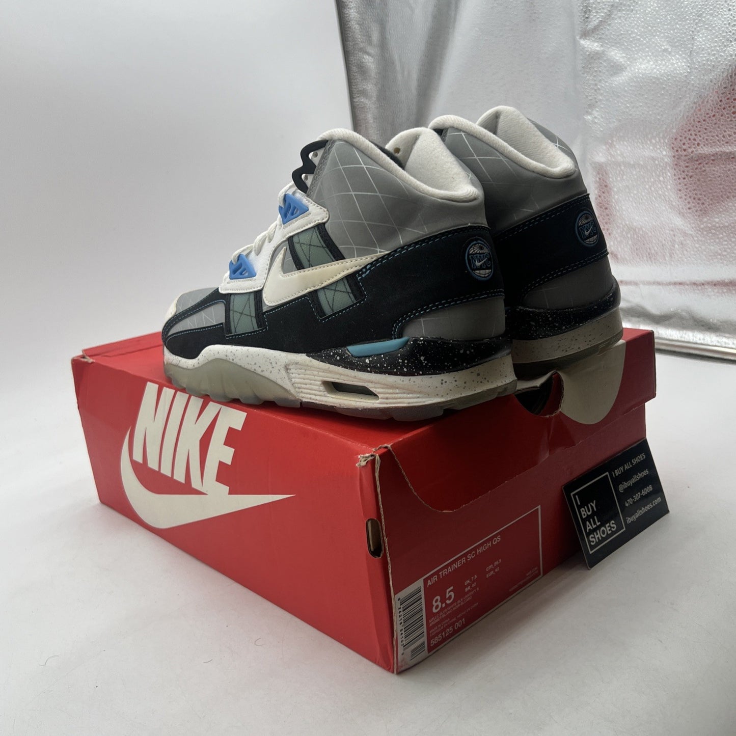 Size 8.5 - Nike Air Trainer SC QS High MLB All-Star (585125-001)