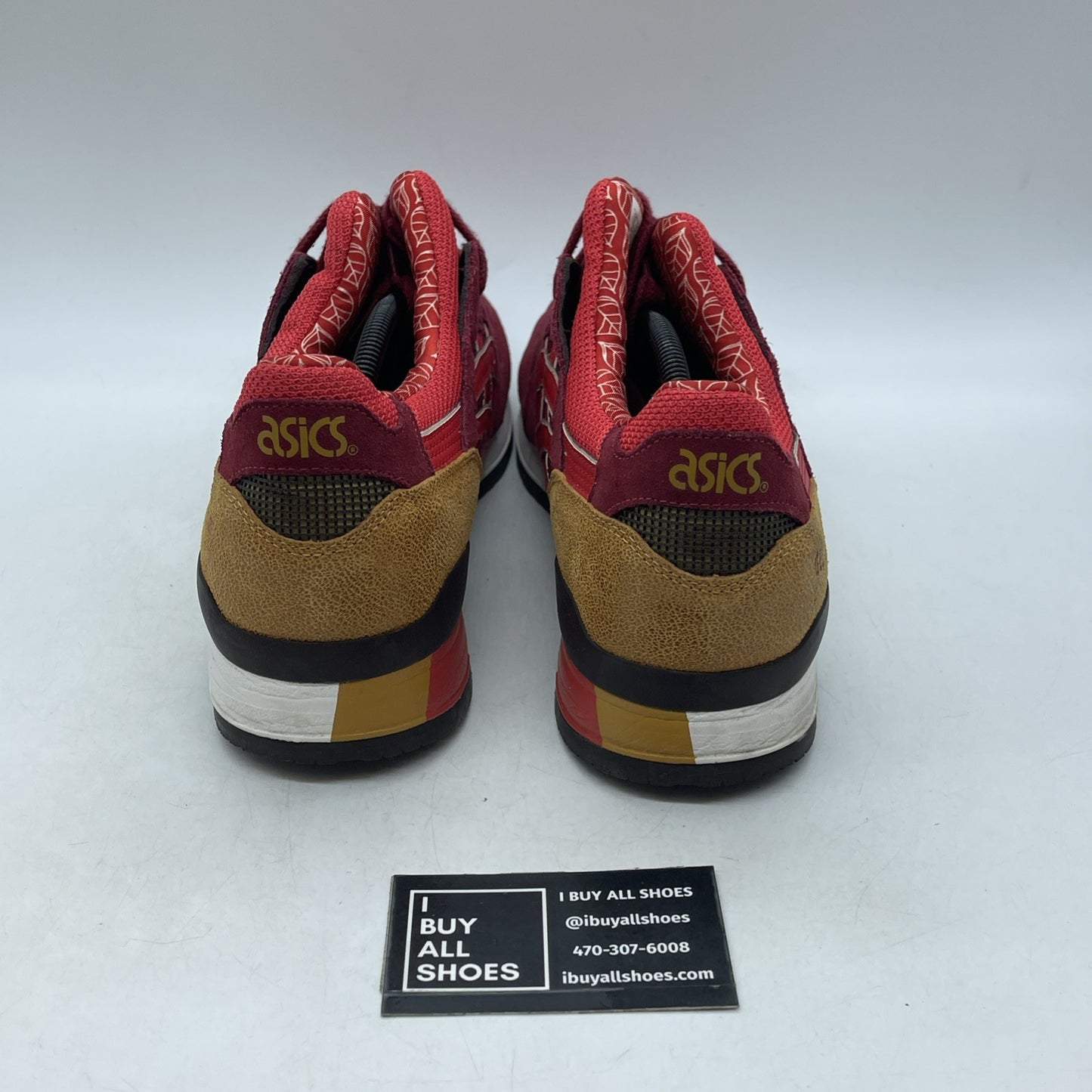 Size 13 - Asics Gel Lyte 3 Fiery Red (HN514)