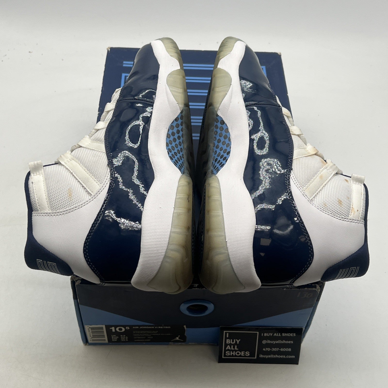Size 10.5 - Air Jordan 11 Retro High Win Like '82 (378037-123)