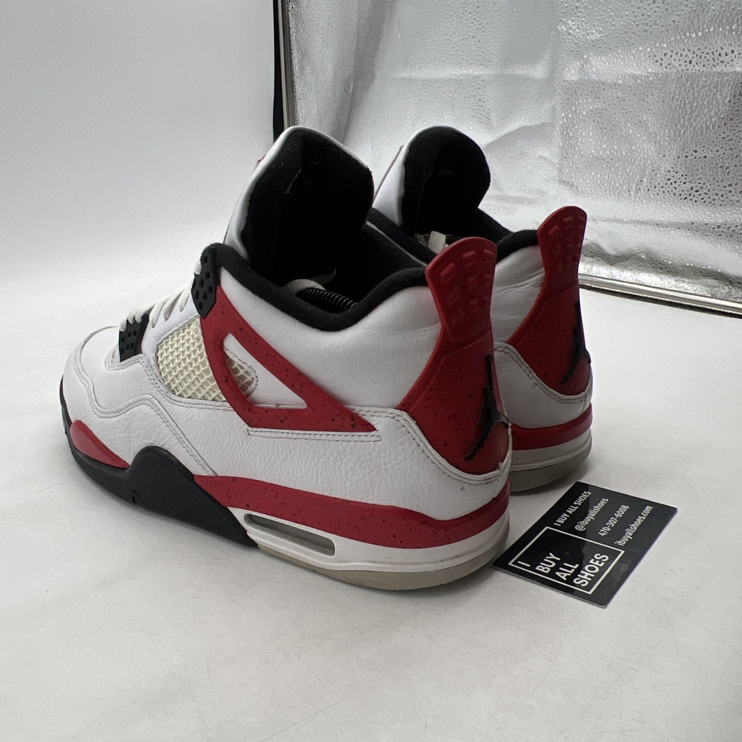 Size 10 - Air Jordan 4 Retro Mid Red Cement (DH6927-161)