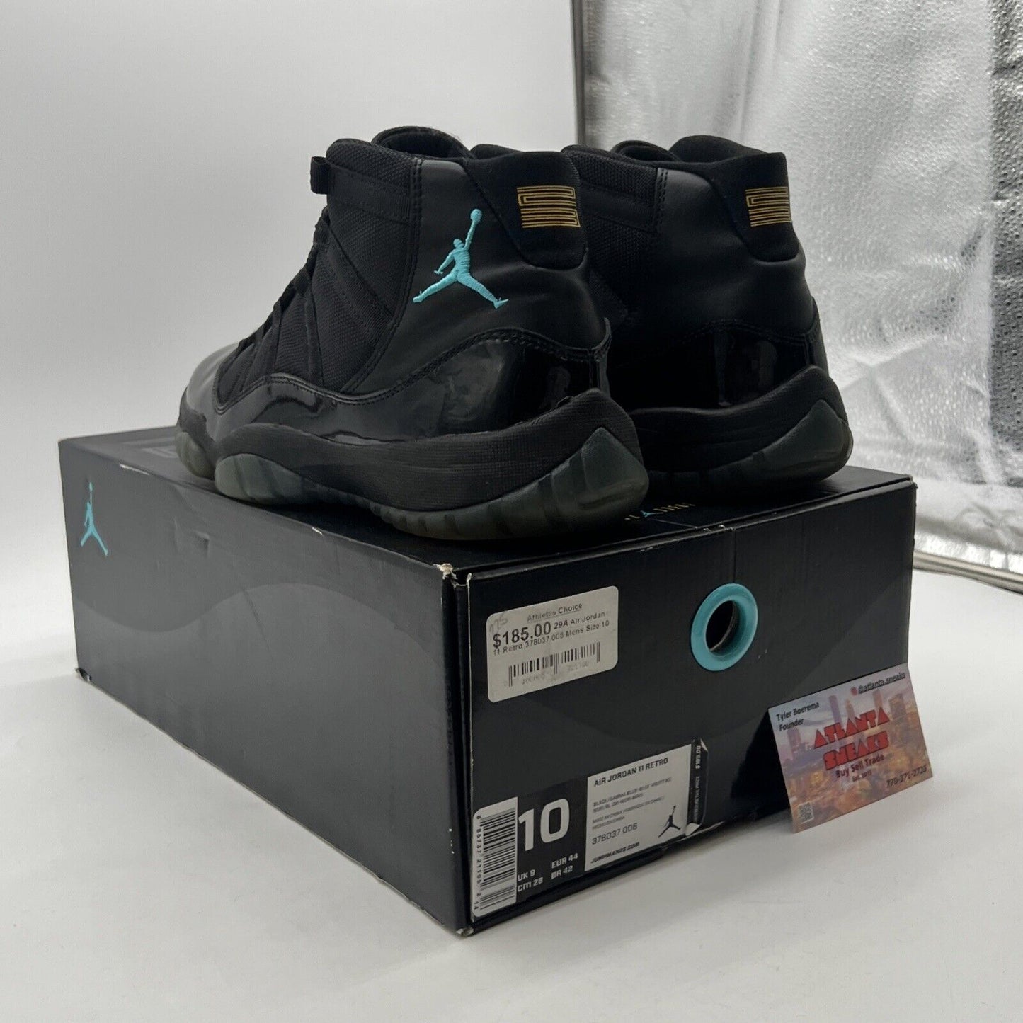 Size 10 - Air Jordan 11 Retro High Gamma Blue (378037-006)