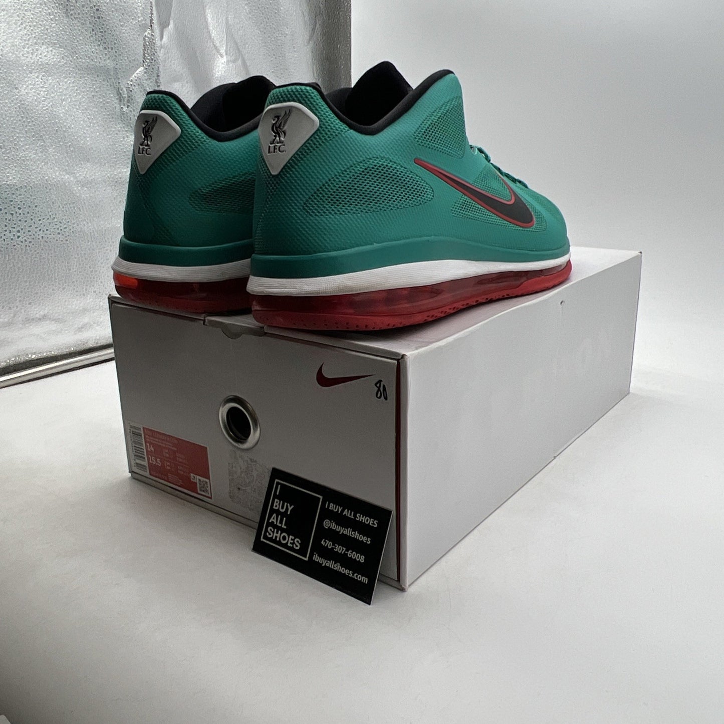 Size 14 - Nike LeBron 9 Low Reverse Liverpool (DQ6400-300)