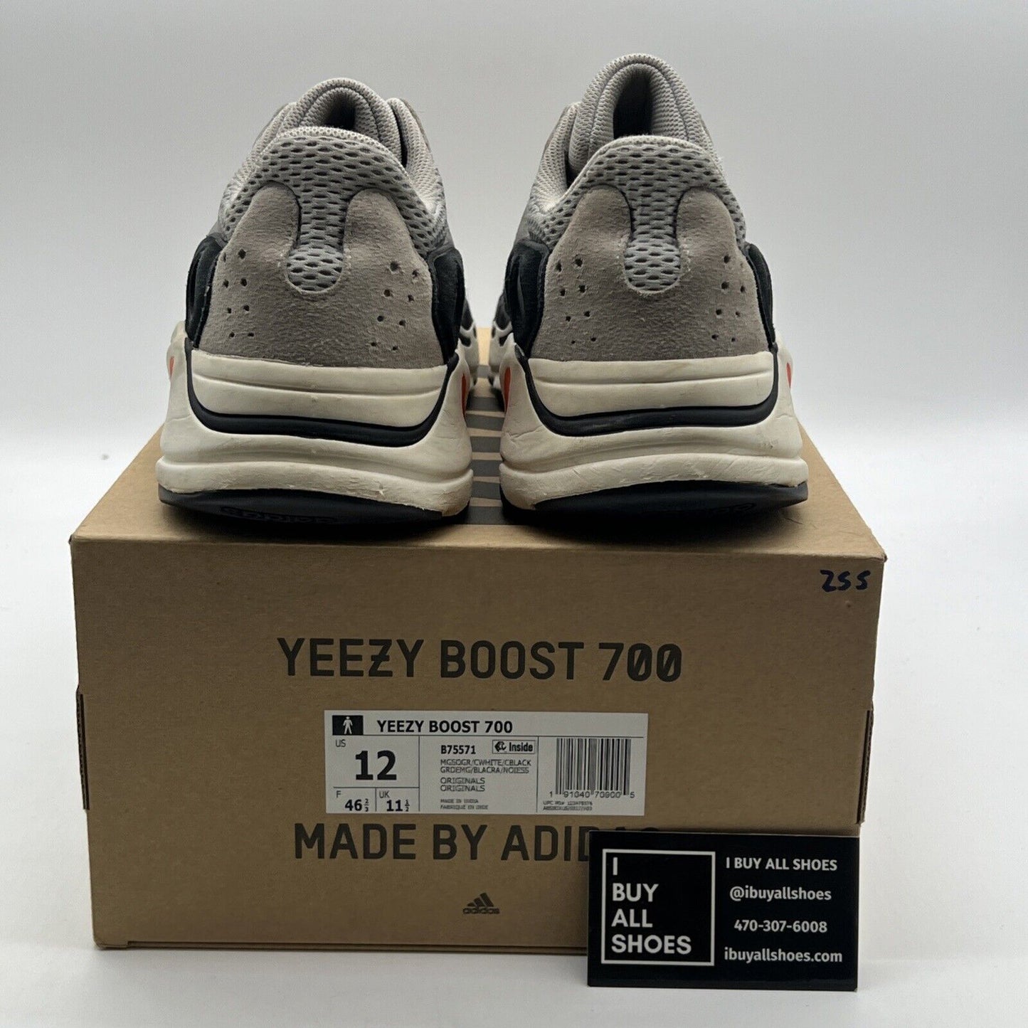 Size 12 - Adidas Yeezy Boost 700 Low Wave Runner (B75571)