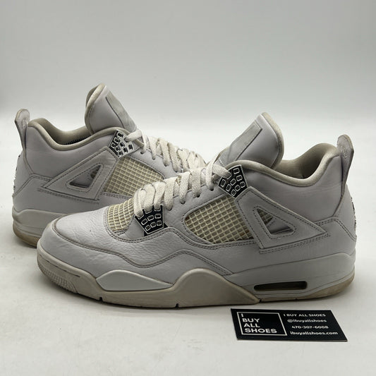 Size 11 - Air Jordan 4 Retro Mid Pure Money (308497-100)