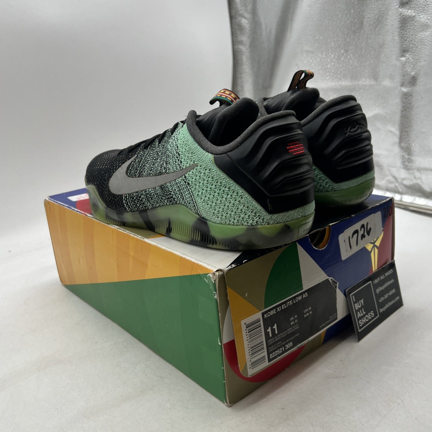 Size 11 - Nike Kobe 11 Elite Low All Star - Northern Lights (822521-305)