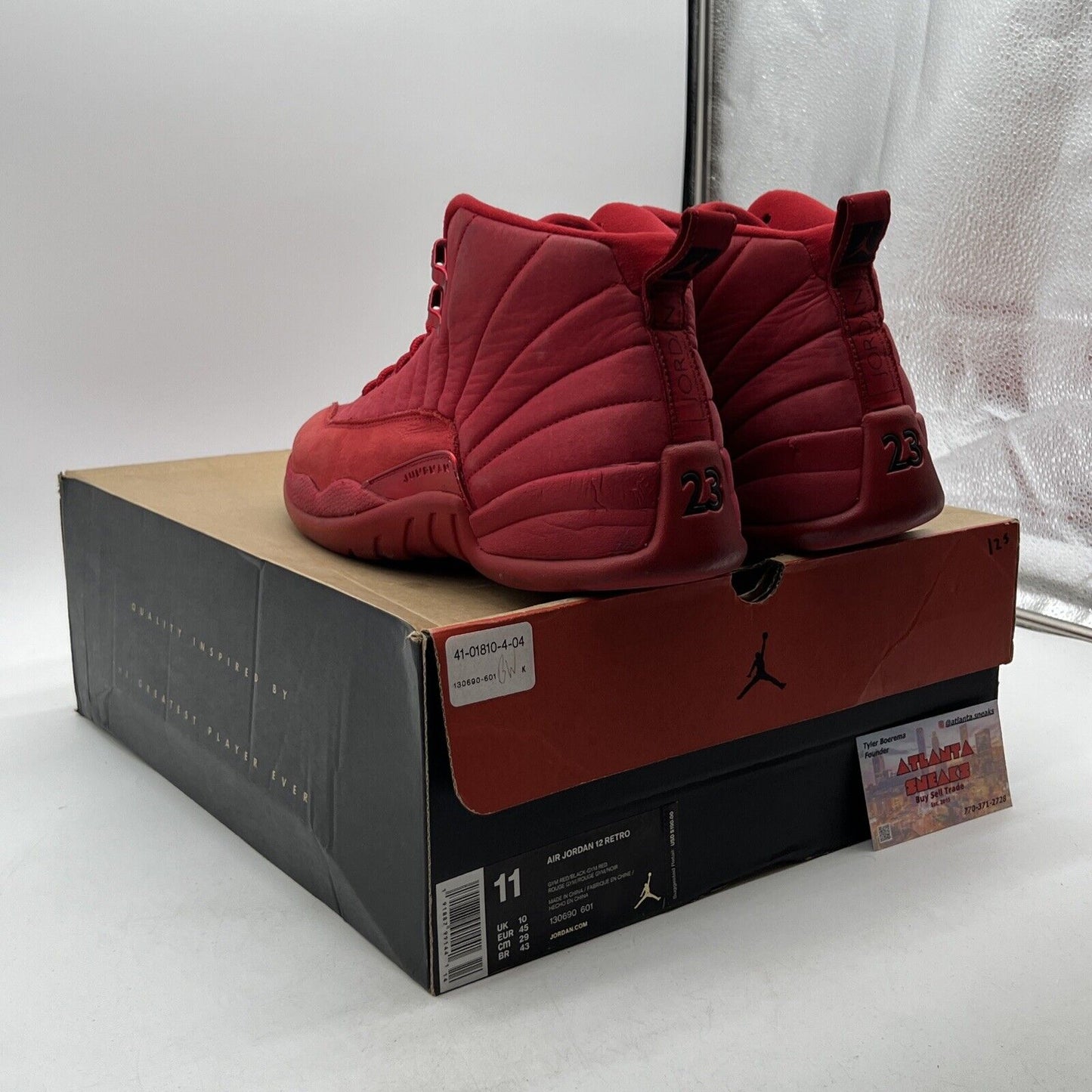 Size 11 - Air Jordan 12 Retro Gym Red (130690-601)