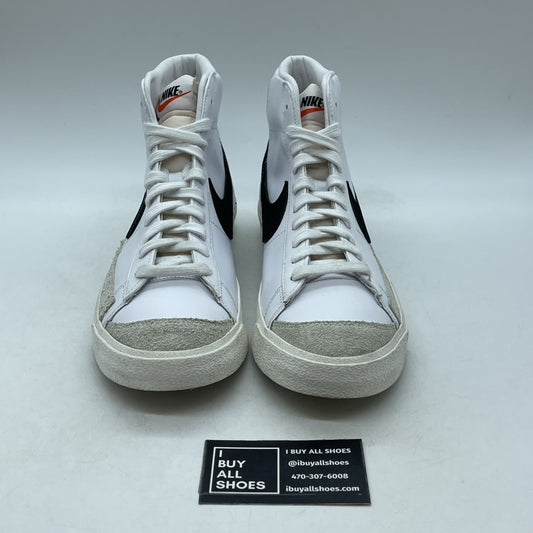 Size 10.5 - Nike Blazer Mid 77 Vintage White Black 2019 (BQ6806-100)