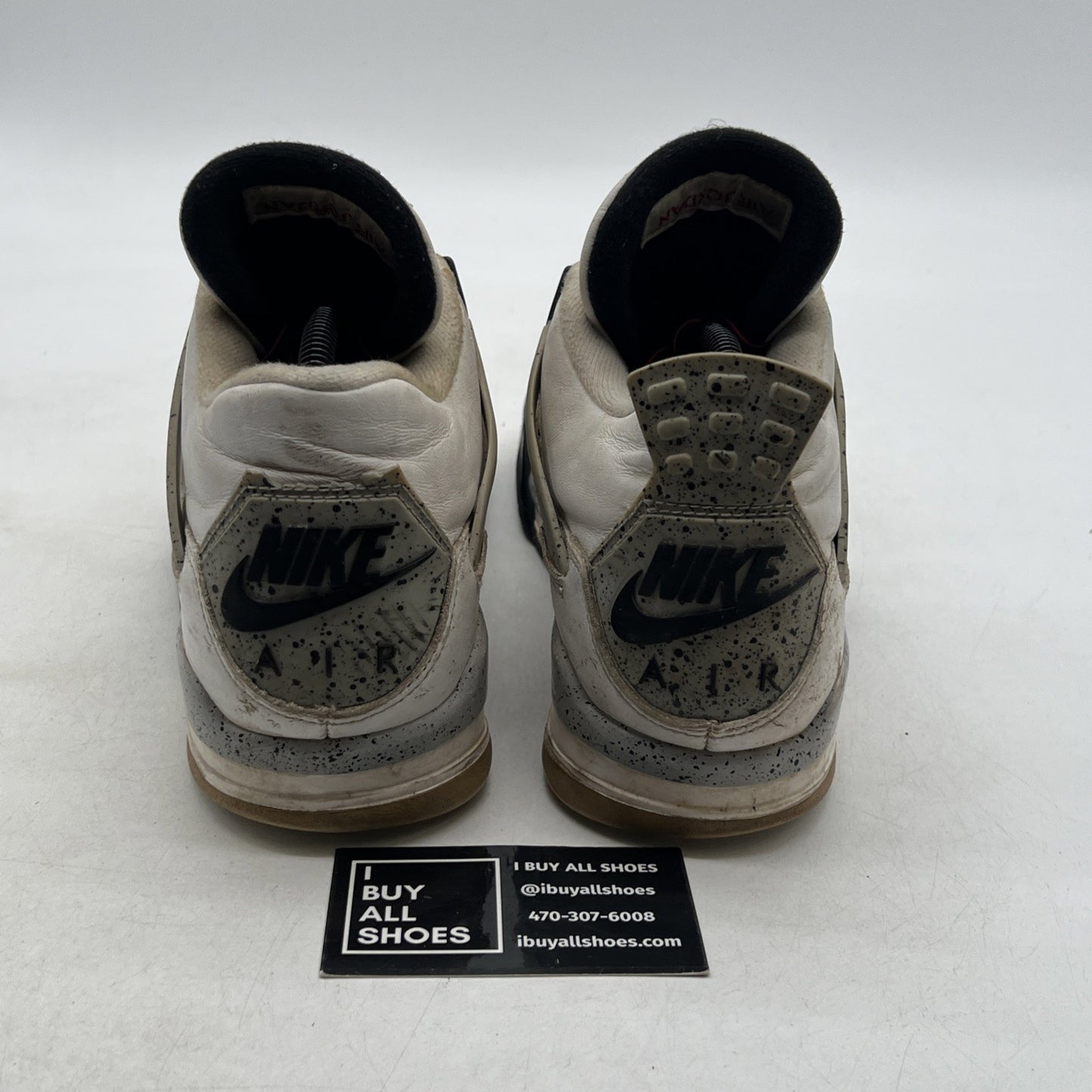 Size 8 - Air Jordan 4 Retro OG Mid White Cement (840606-192)
