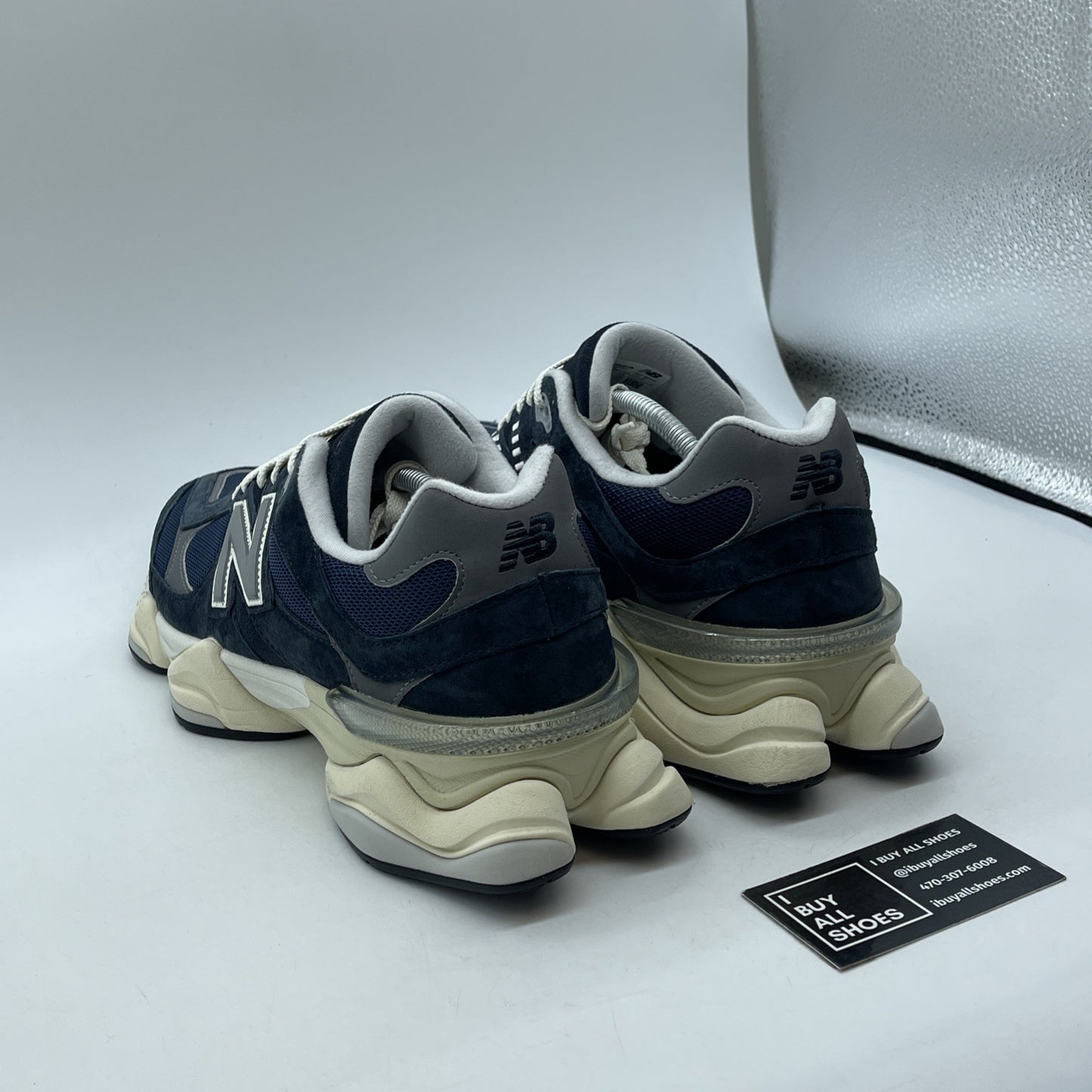 Size 13 - New Balance 9060 Outerspace Blue Grey Suede (U9060ECB)