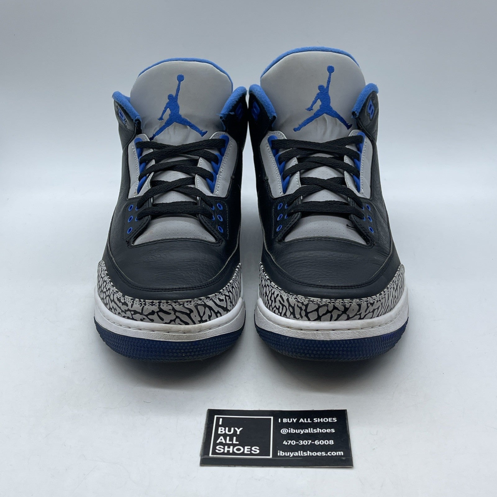 Size 14 - Air Jordan 3 Retro Sport Blue (136064-007)