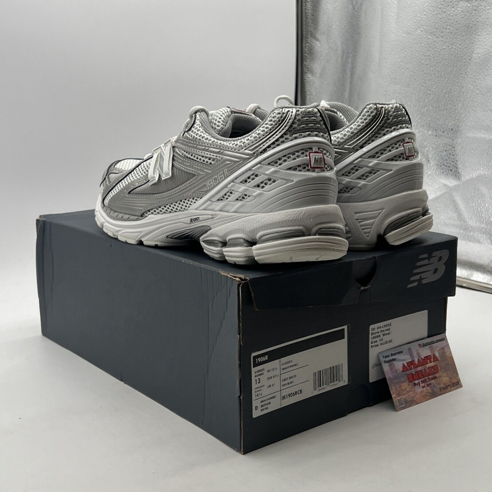 Size 13 - New Balance 1906R Silver (M1906RCB)