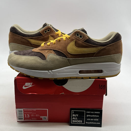 Size 13 - Nike Air Max 1 Premium Ugly Duckling - Pecan 2022 (DZ0482-200)