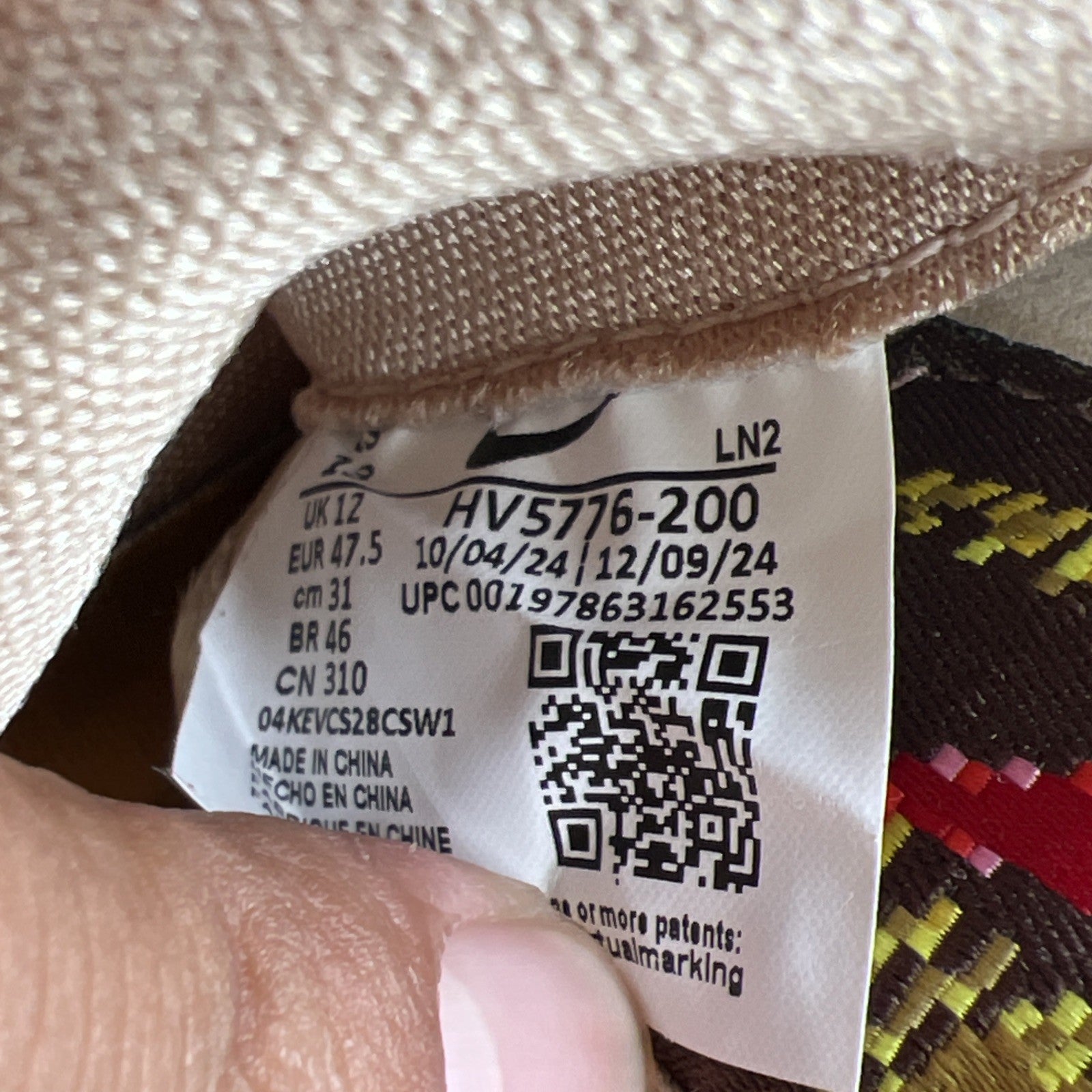 Size 13 - Nike Air Max 1 Low Poly - Big Head Origins (HV5776-200)