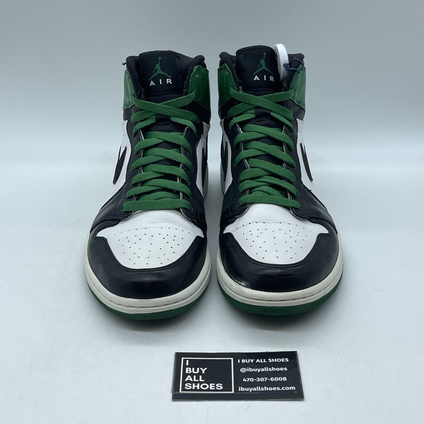 Size 10 - Air Jordan 1 Retro High Boston Celtics (332550-101)