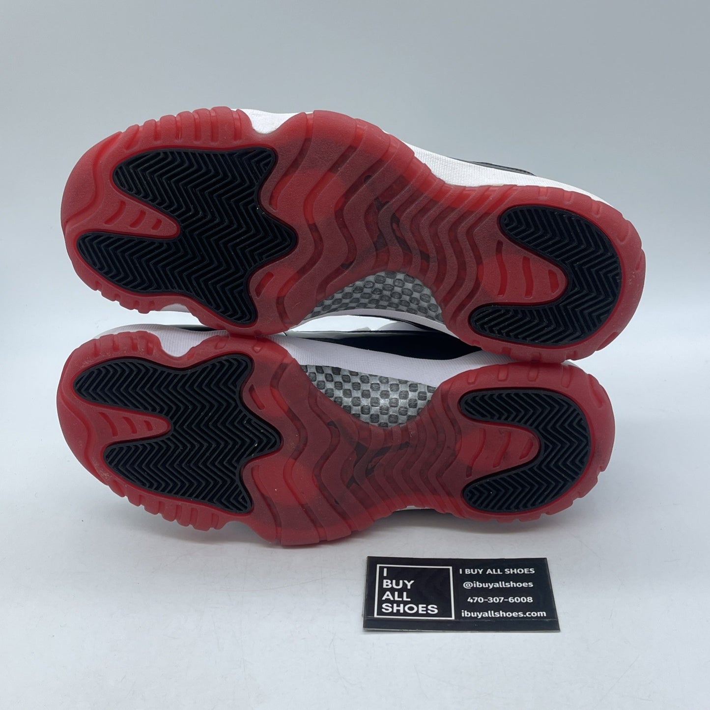 Size 8.5 - Jordan 11 Retro Low Concord Bred White Leather (AV2187-160)