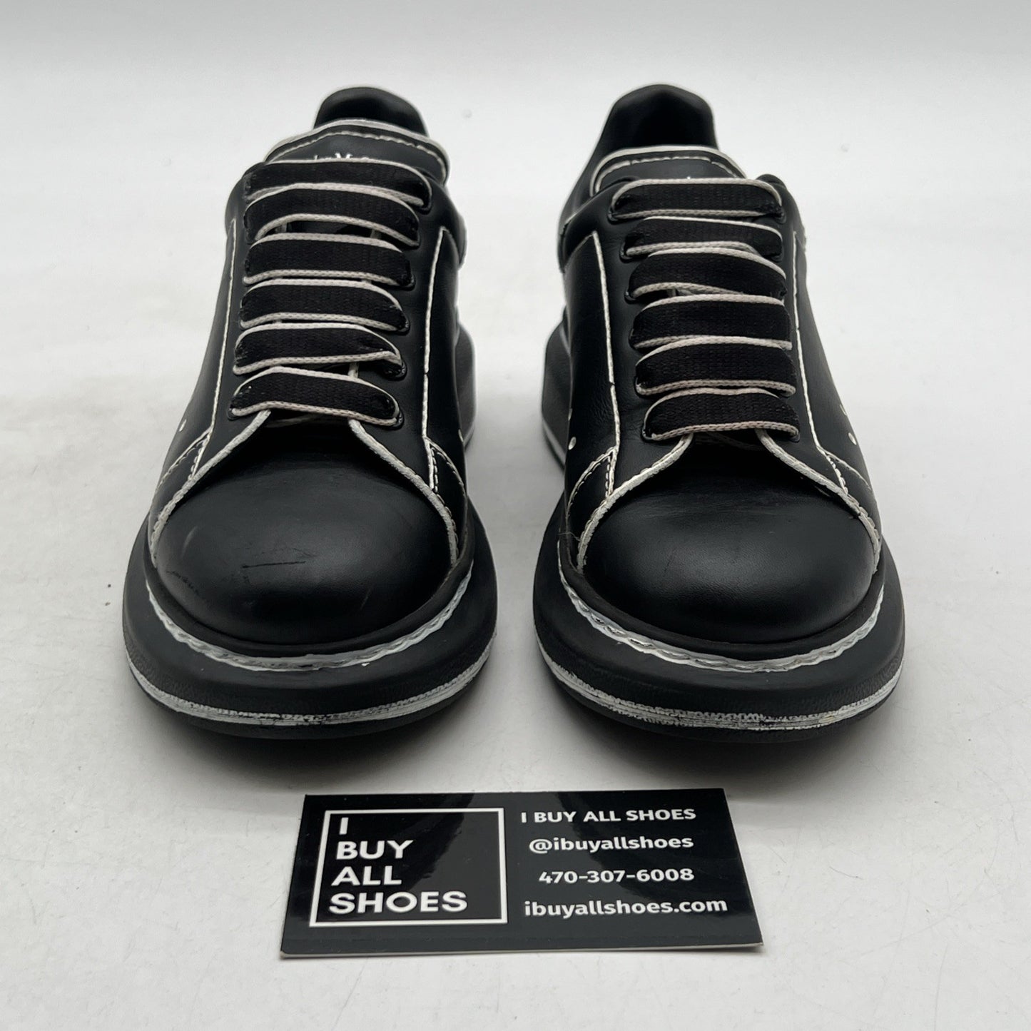 Size 31 - Alexander McQueen Sneakers Black White