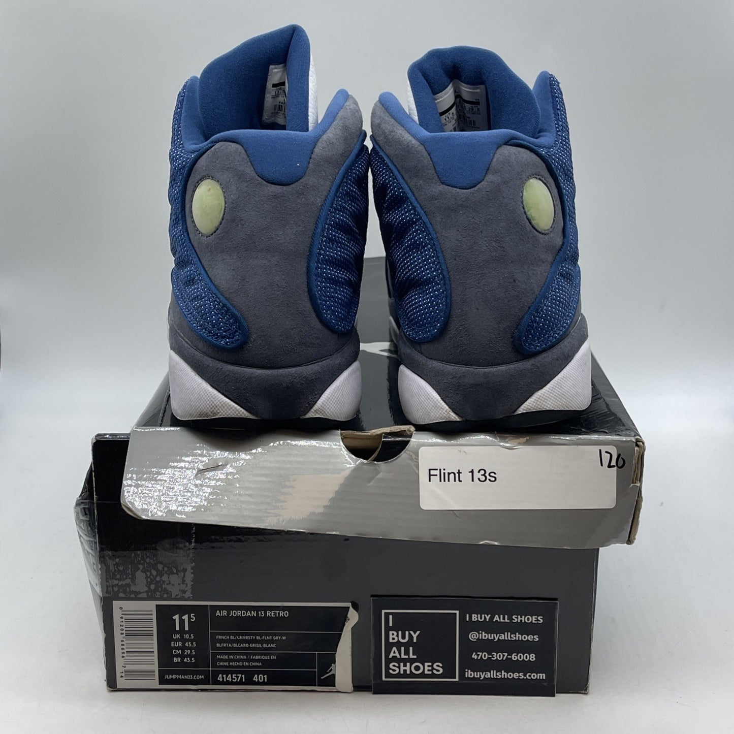 Size 11.5 - Air Jordan 13 Retro 2010 Flint (414571-401)