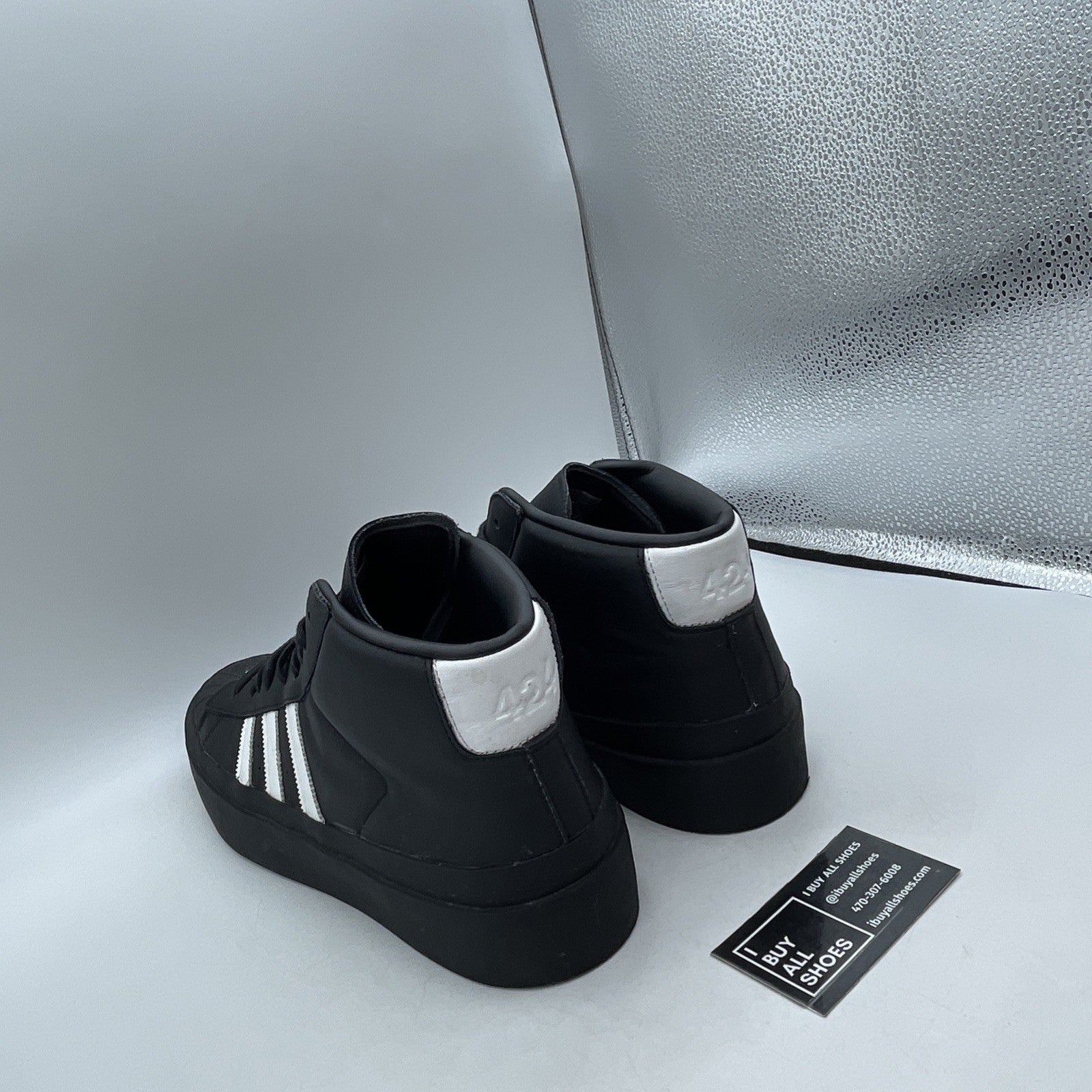 Size 13 - Adidas 424 x Pro Model Core Black (FX6849)