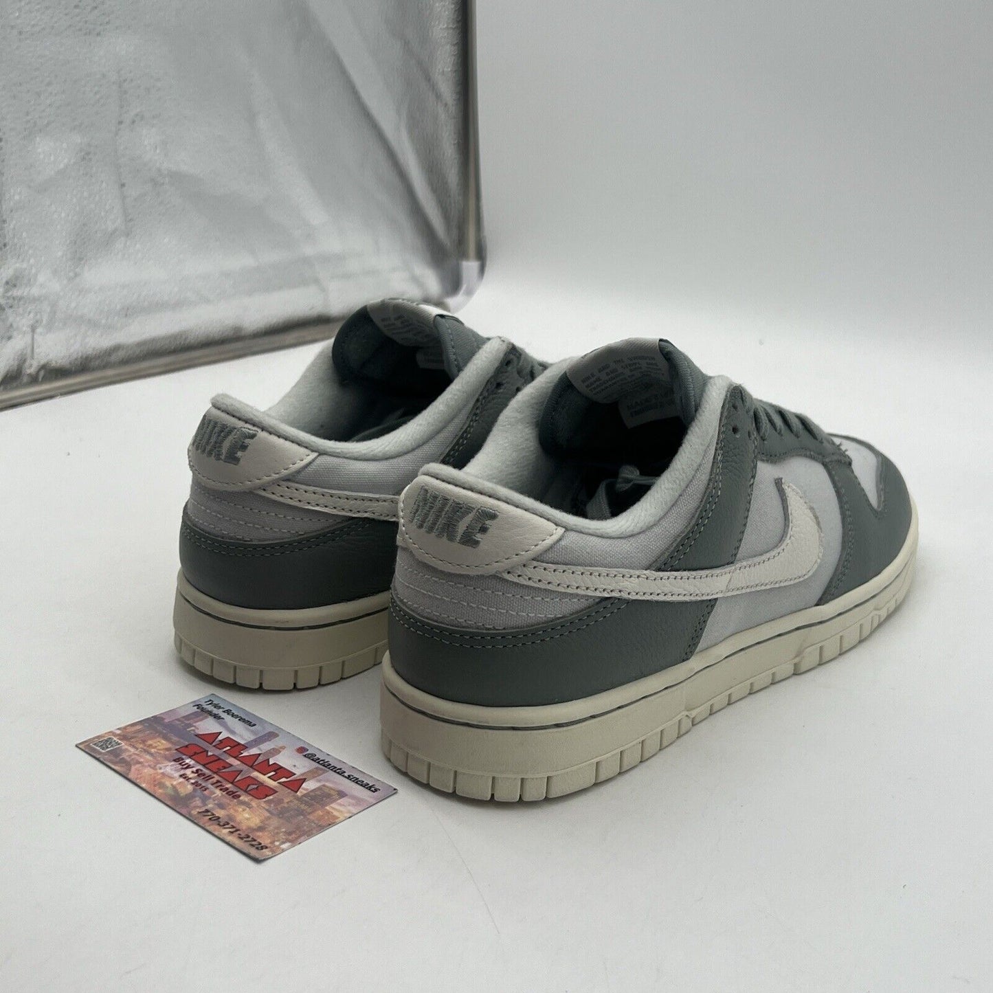 Size 8 - Nike Dunk Low Mica Green White Leather (DV7212-300)