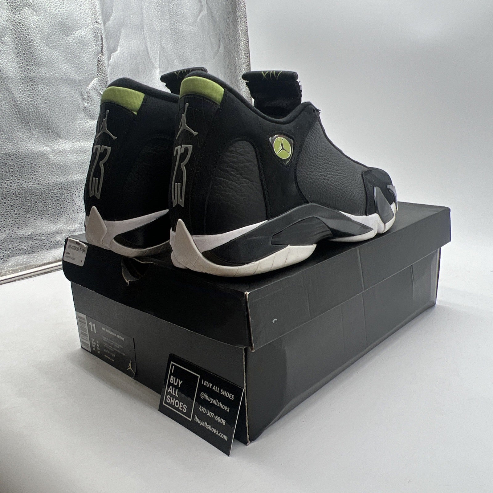 Size 11 - Air Jordan 14 Retro 2016 Indiglo (487471-005)