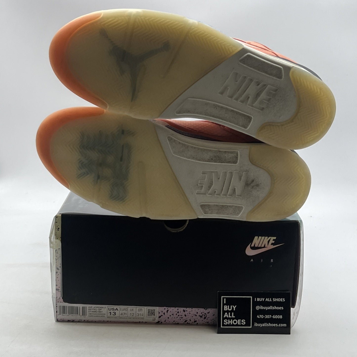 Size 13 - Air Jordan 5 Retro x DJ Khaled Mid We The Best - Crimson Bliss