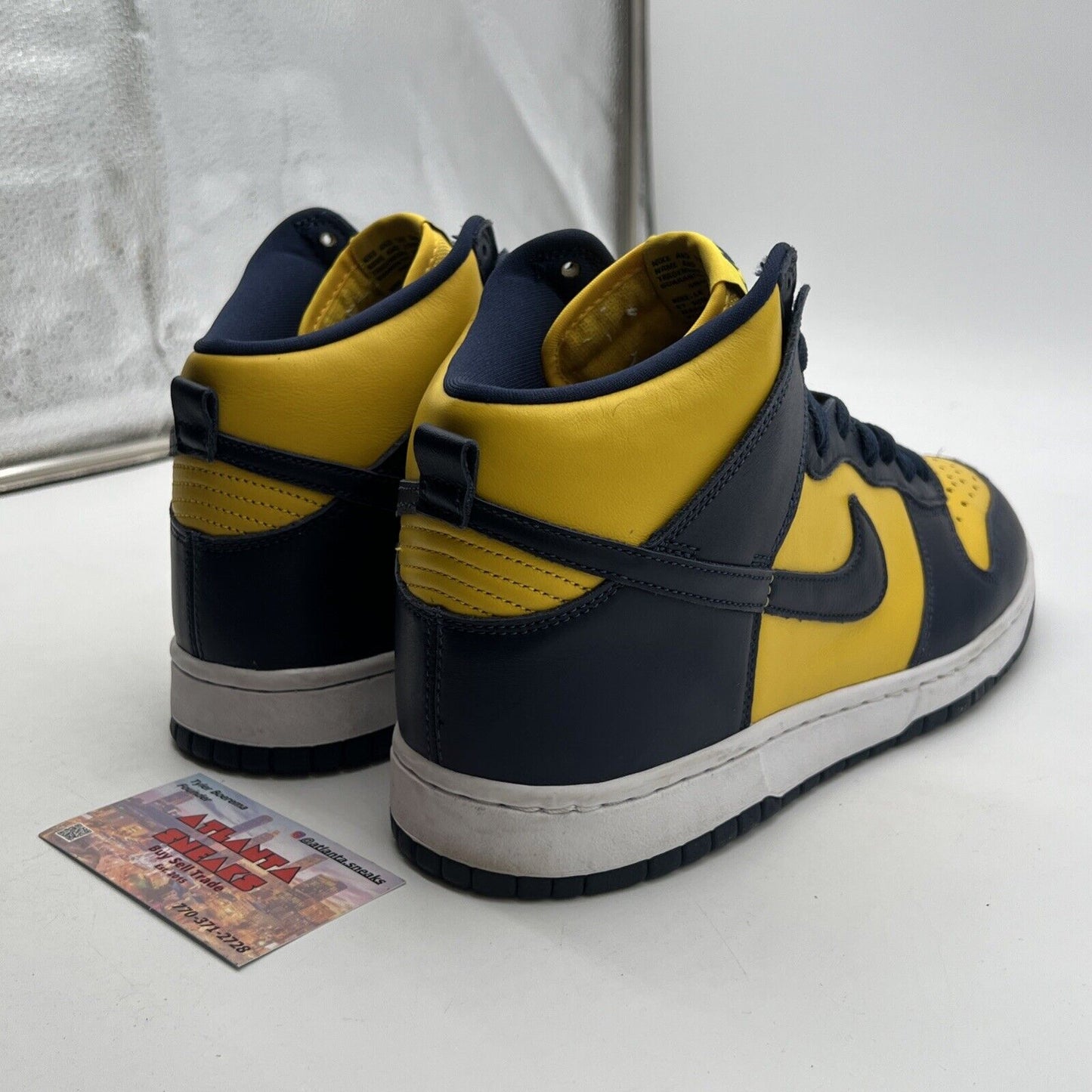 Size 9.5 - Nike Dunk SP 2020 High Michigan (CZ8149-700)