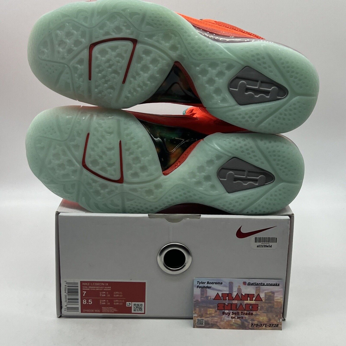 Size 7 - Nike LeBron 9 2022 Big Bang Brand New Og All