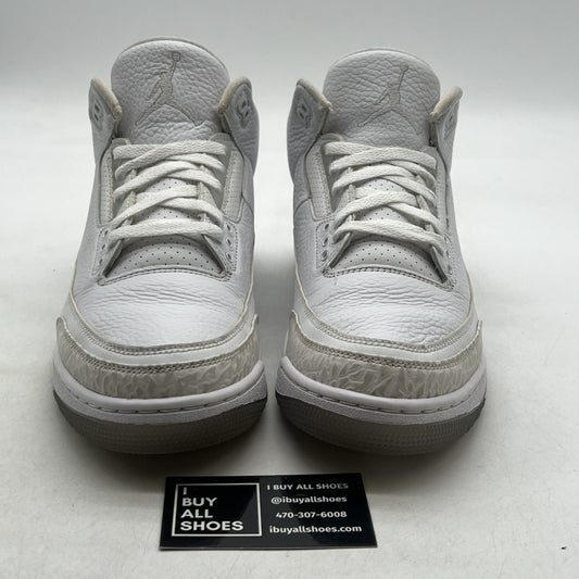 Size 11 - Air Jordan 3 Retro Triple White (136064-111)