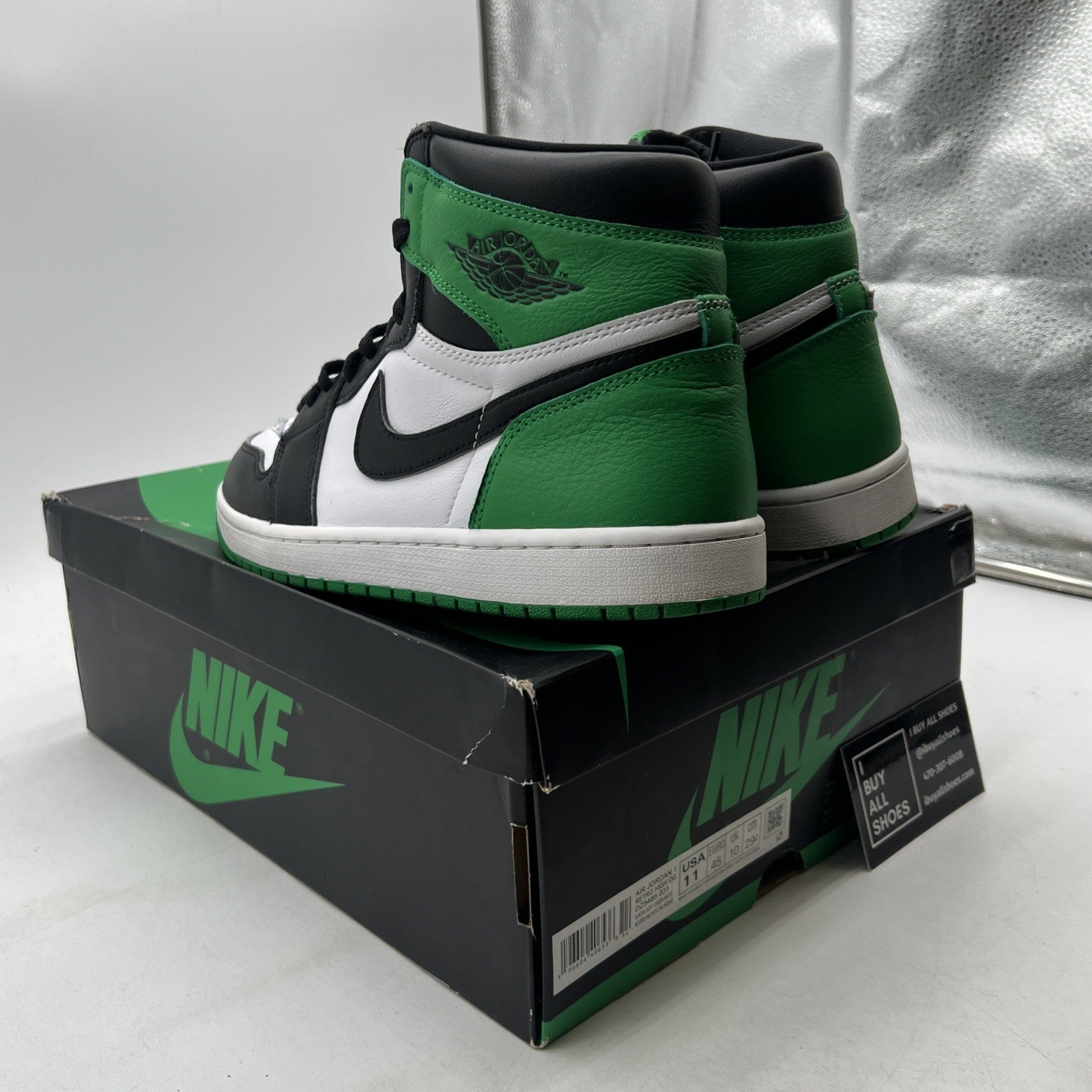 Size 11 - Air Jordan 1 Retro OG High Lucky Green (DZ5485-031)