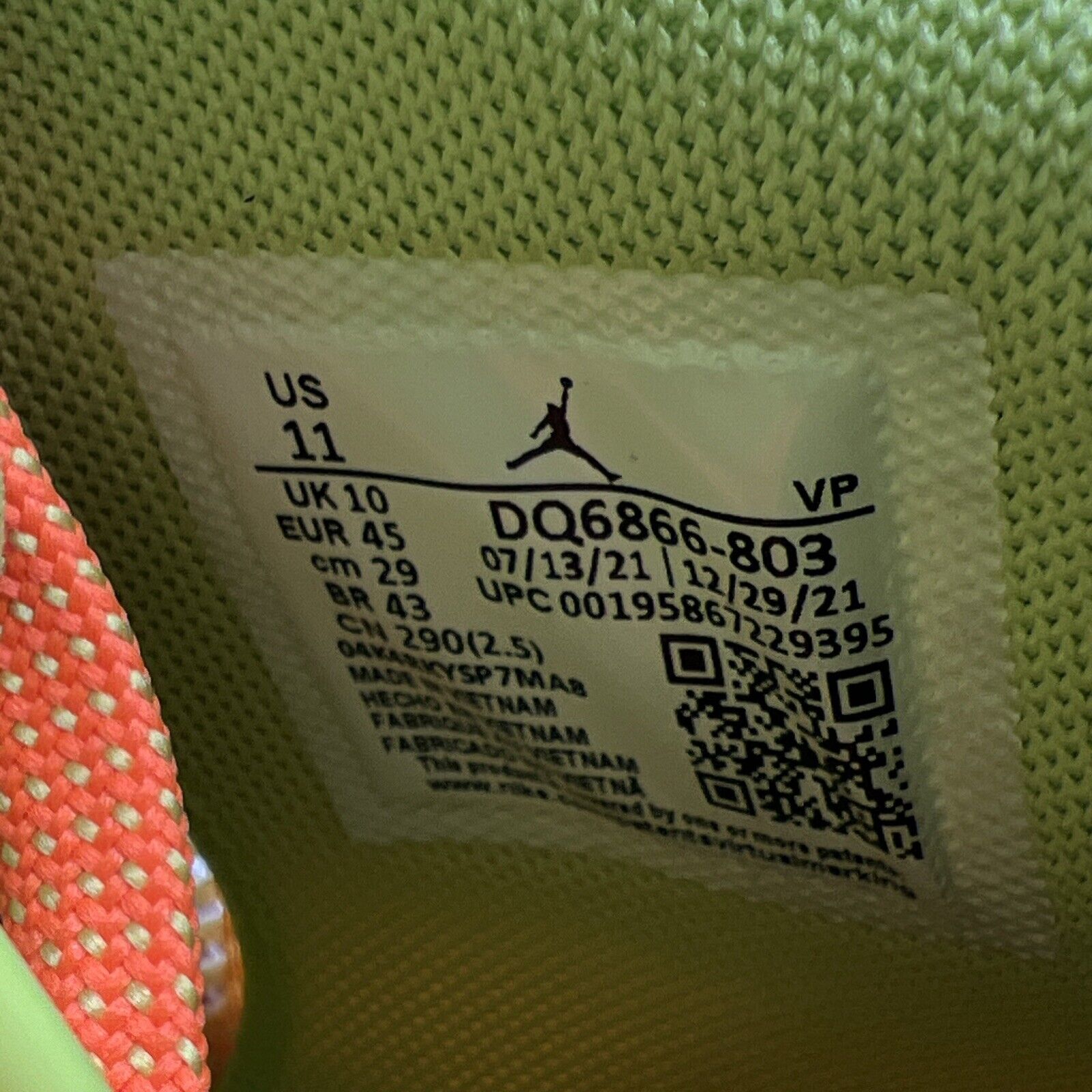 Size 11 - Jayson Tatum x Air Jordan 36 Nitro Taco Jay (DQ6866-803)