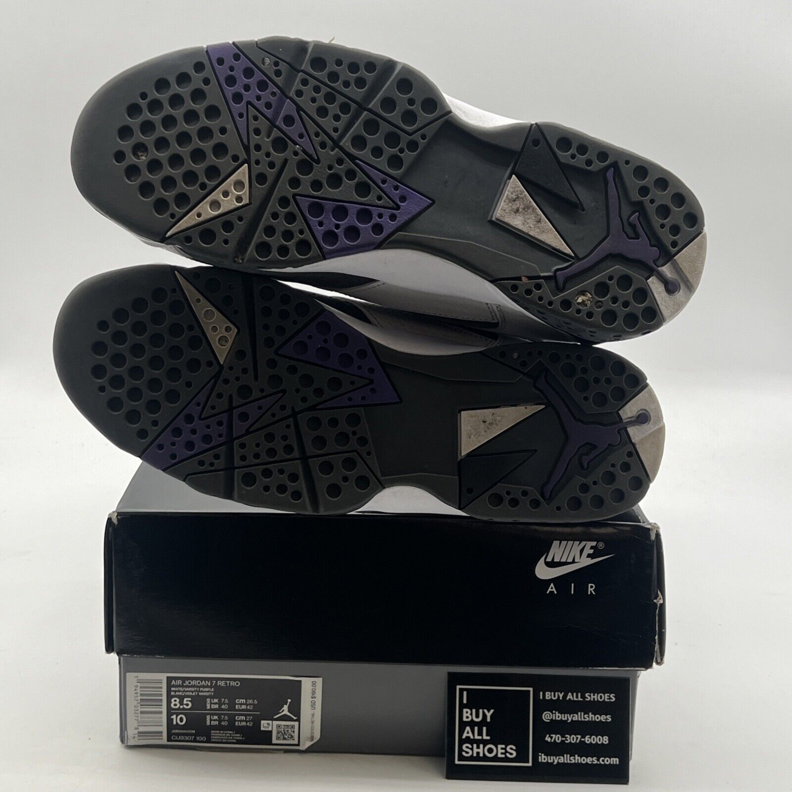 Size 8.5 - Air Jordan 7 Retro 2021 Flint (CU9307-100)