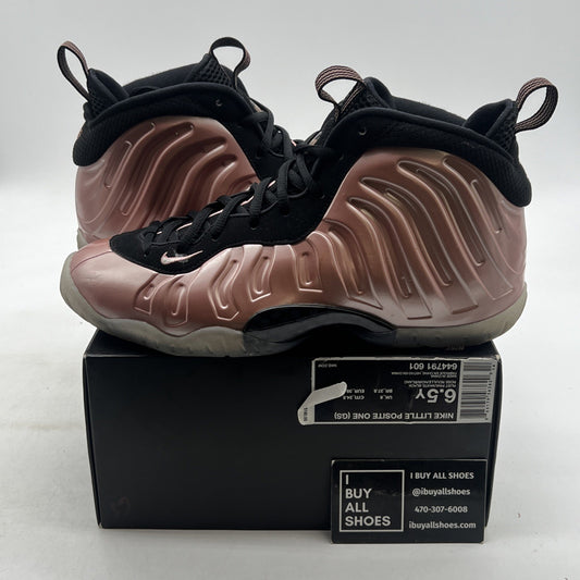 Size 6.5Y - Nike Air Foamposite One Rust Pink Black (644791-601)