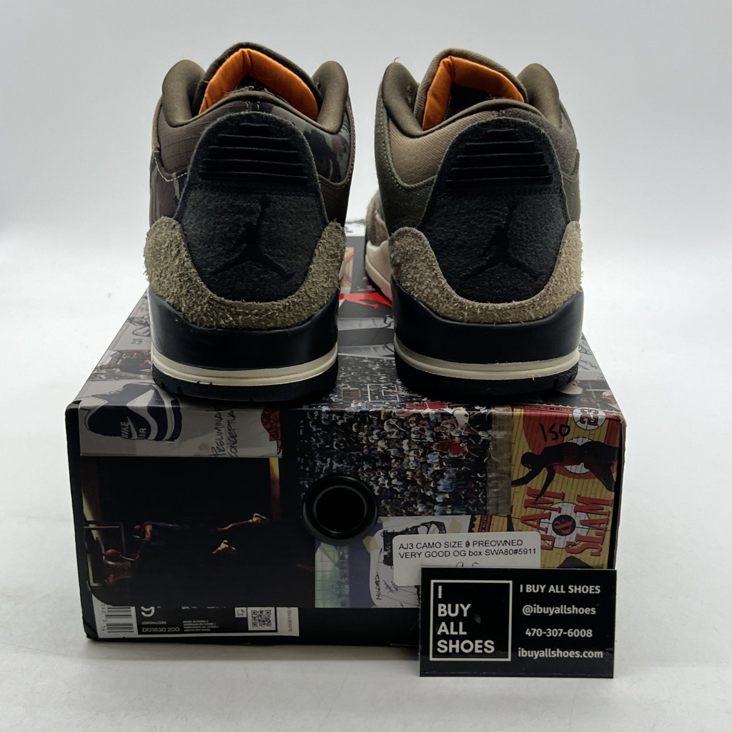 Size 9 - Air Jordan 3 Retro Patchwork 2021 (DO1830-200)